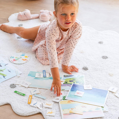 Diset, Aprendo En Positivo-los Animales, Juego Educativo A Partir De Los 3 Años