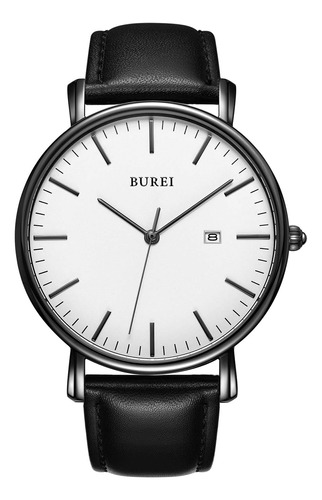 Burei Reloj Para Hombre Reloj De Pulsera Analógico De Cuarzo