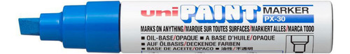 Marcador Permanente Uni Paint Marker Px30 Azul