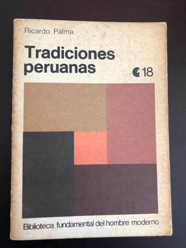 Libro Tradiciones Peruanas - Ricardo Palma - Oferta