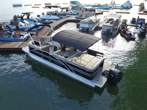 Pontoon Boat Starcraft Mx23c Motor Evinrude G2 150hp
