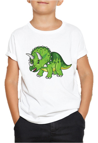 Remera Nene Niño Cumpleaños Regalo Infantil Dinosaurio #01