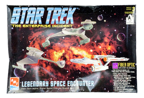 Amt Model Kit Star Trek Legendary Space Encounter