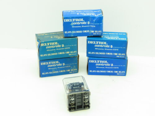 Deltrol Controls 20310-82 Relay 24vdc Coil 10a 120v Plug Ssc