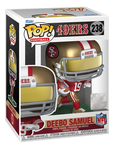 Funko Pop Deebo Samuel 238 Nfl 49ers De San Francisco