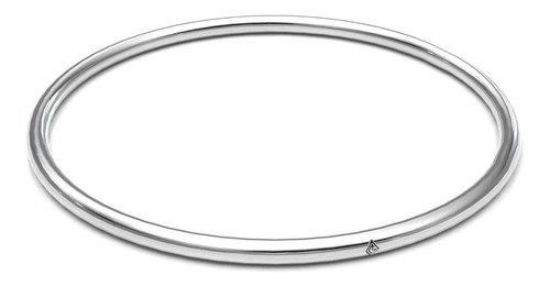 Imagen 1 de 10 de Pulsera Aro Ch De Plata .925 Agálea Joyería