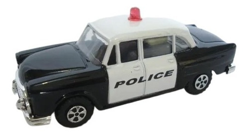 Apontador Carro De Policia Retro Coleção Viatura Miniatura