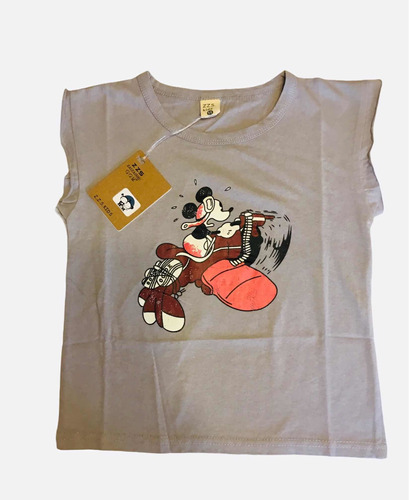 Polera Mickey Mouse Para Niño Talla 11