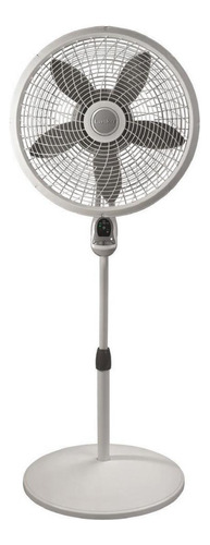 Ventilador de pie Lasko 1885 light grey con 5 aspas, 18" de diámetro 120 V