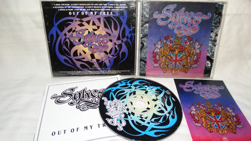 Sykes - Out Of My Tree (whitesnake Japan Sticker Mercury)