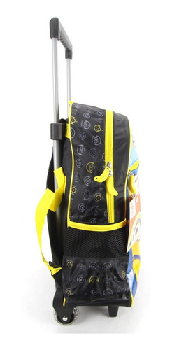 Mochila De Rodinha Com Alça De Costas Minions Clio Mn2273k