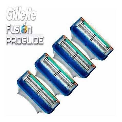 Imagen 2 de 2 de Cartuchos Gillete Fusion 5 Proglide