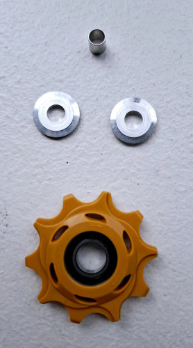 Roldana Pata Cambio 10t Bicicleta Polea Compatible Shimano