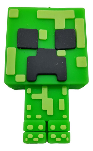 Padrisimos Llaveros Kawaii De Minecraft Creeper De Silicon