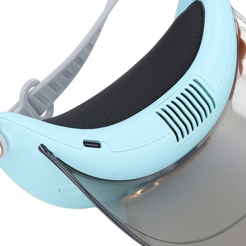 * Ventilador Sun Hat For Niños, 3 Velocidades, Abs, Pc,