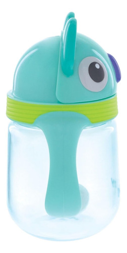 Copa De Paja De Silicona Sin Derrames De Nuby Clik -it 8 Oz