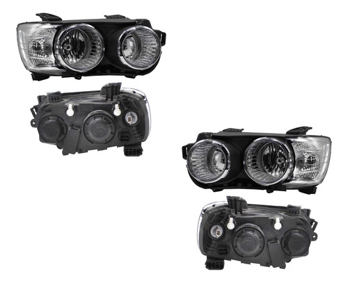 Par Faros Sonic Ltz 2014-2015 F/cromo C/arillo Cromo Opt