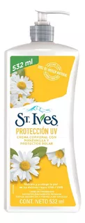 Crema Corporal St Ives Protección Uv Con Manzanilla De 532ml