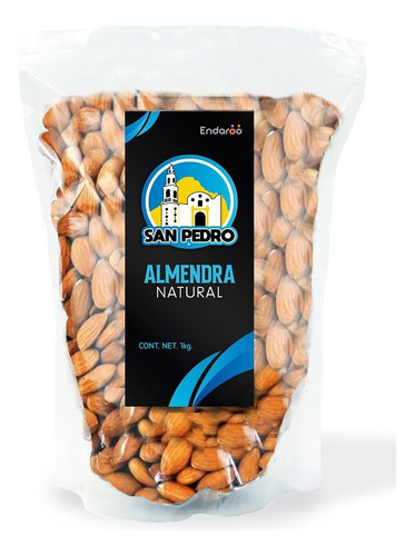 Almendra Natural 1kg Calidad Premium