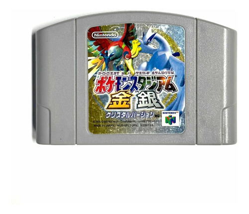 Pokémon Stadium Gold & Silver Jp - Original Nintendo 64