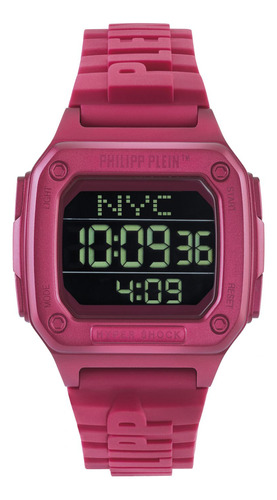 Reloj Para Mujer Philipp Plein Hyper Shock Pwhaa0121 Rosa