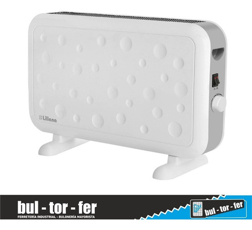 Imagen 5 de 8 de Convector Calefactor 2000w Liliana Cng17 Estufa