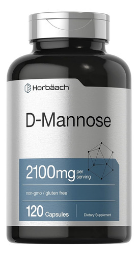 D Mannose 2100 Mg / 120 Capsulas / Horbaach