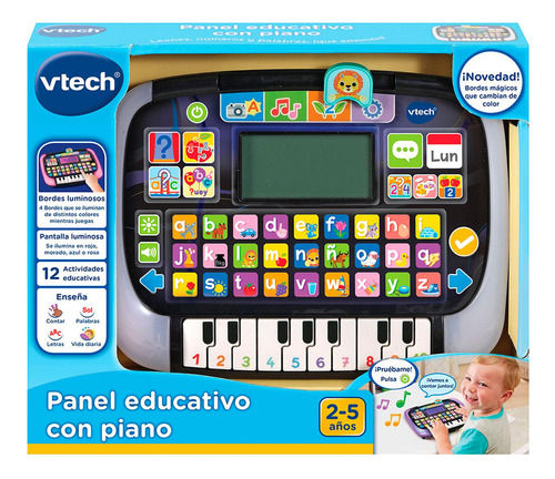 Vtech Panel Educativo Con Piano Tablet Infantil Multi-app