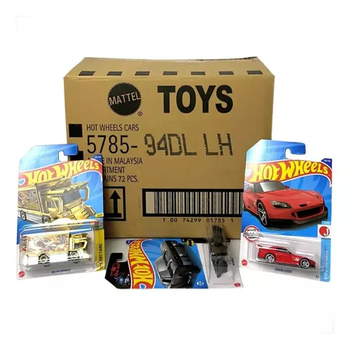 Carrinho Hot Wheels Caixa Com 5 Pack Original Mattel