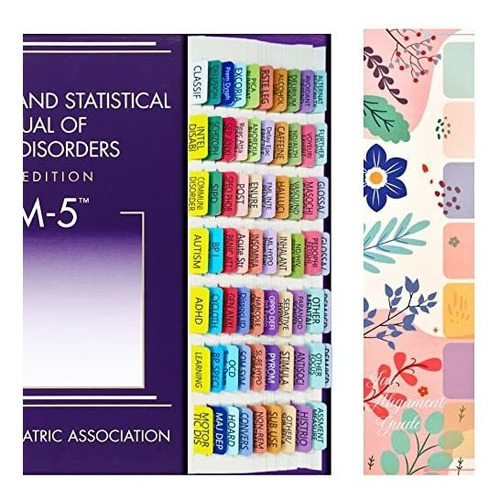 Pestañas De Índice Para Dsm5 Dsm5tr, 11 Pestañas En Blanco I