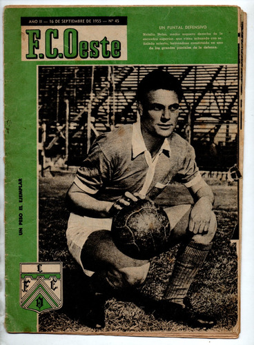 Revista Ferro Carril Oeste Nº45 - 16 Sep. 1955