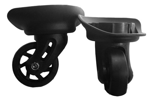 2 Piezas Equipaje Maleta Ruedas Viaje Carro Rueda Accesorios