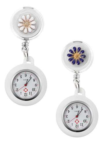 2 Relojes Retráctiles Muy Prácticos Para Enfermeras