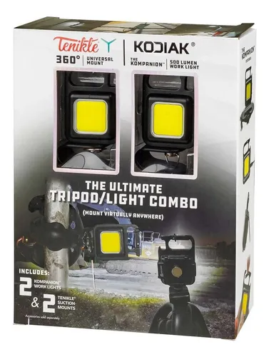 Tenikle 360 ° Universal Mount Y Kodiak Kompanion 500 Lumen