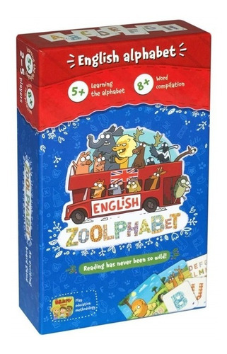 Juego De Mesa Zoolphabet En Inglés