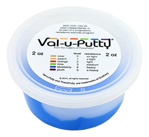 Val-u-putty Plastilina Terapeutica Rehabilitacion Firme