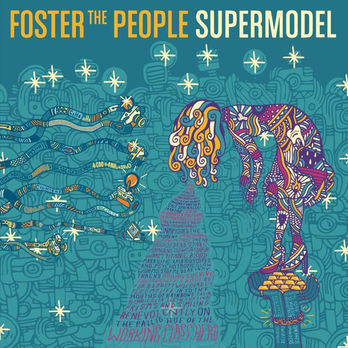 Foster The People Supermodel Lp Vinilo Import.nuevo En Stock