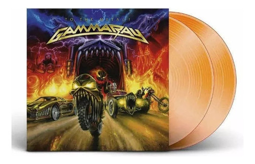 Lp Gamma Ray To The Metal! 2 Lps Laranja Ed. Numerada Raro