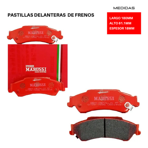 Pastilla De Freno Ford Taurus Sel 2.0 2013