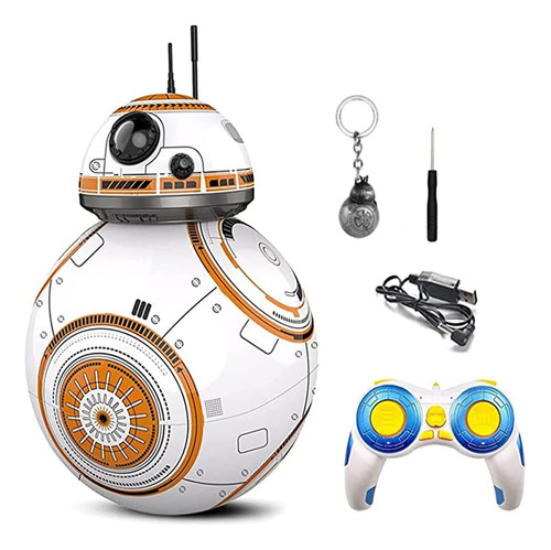 Jlhobby Bb-8 - Robot De Carga Con Control Remoto De 2.4 Ghz.