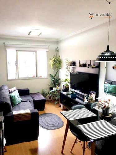 Imagem 3 de 13 de Apartamento Com 2 Dormitórios À Venda, 50 M² Por R$ 260.000,00 - Parque Das Nações - Santo André/sp - Ap3195