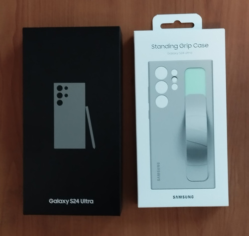 Samsung Galaxy S24 Ultra 5g Dual Sim Ram 1 Terabyte / 12 Gb Interna, Gris Titanio, Incluye Funda Protectora. (Usado)