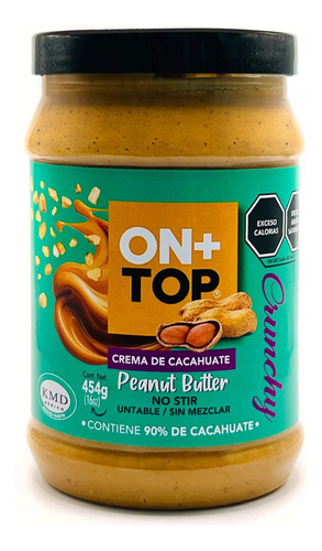 Crema De Cacahuate Crunchy Creamy 454g