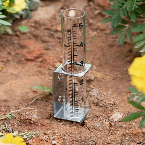 Pluviómetro Con Estaca De Metal, Medidor De Lluvia