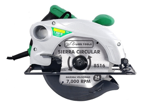 Sierra Circular Profesional Lion Tools 2894 Frecuencia 60