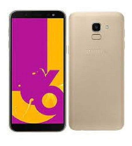 Samsung Galaxy J6 Smj600 32gb Dorado Refabricado Buen Estado (Reacondicionado)