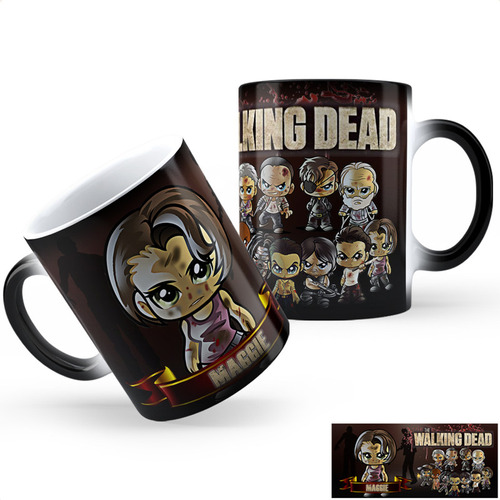 Taza Mágica The Walking Dead Maggie Calidad