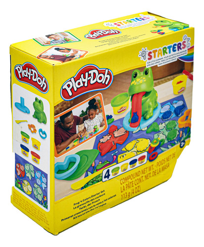 Play Doh Creaciones Con La Rana Y Los Colores 113g Hasbro Cf Color Multicolor