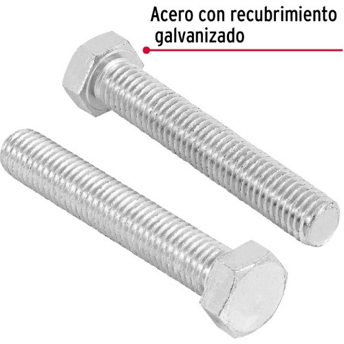 Tornillo Tipo Maquina 1/2 X 3´ Hexagonal Metal 20pz 44596