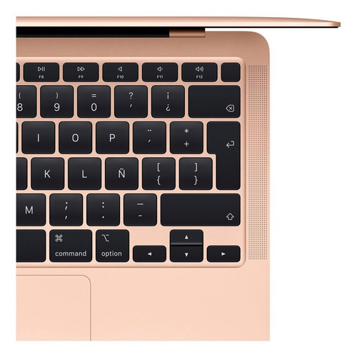 Imagem 3 de 6 de Apple Macbook Air (13 polegadas, 2020, Chip M1, 256 GB de SSD, 8 GB de RAM) - Dourado
